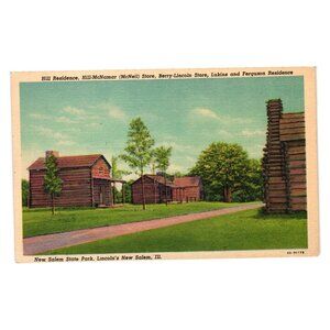 Hill Residence Hill McNamar Store Berry Lincoln Store Ferguson New Salem IL